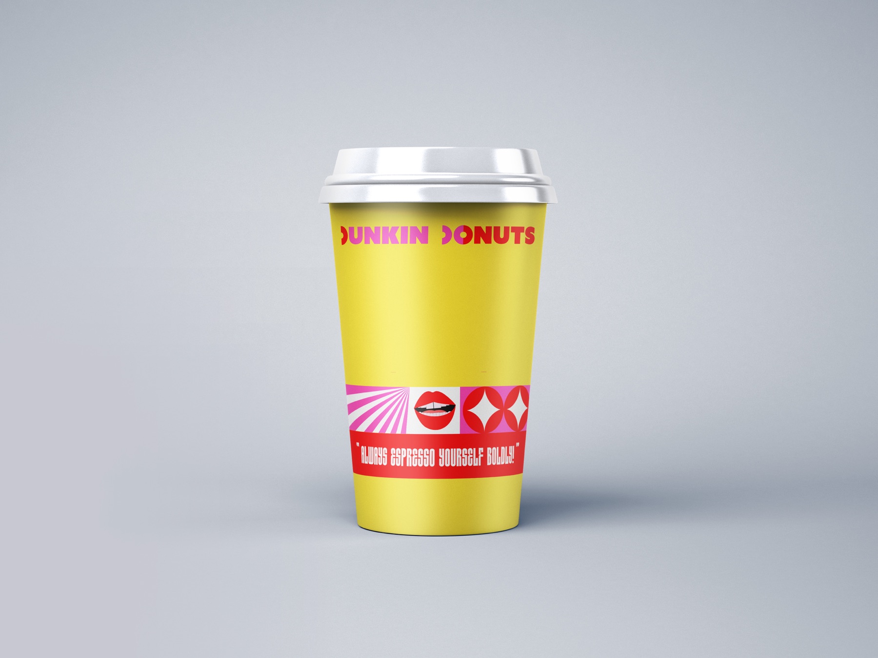 “Always espresso yourself boldly!”