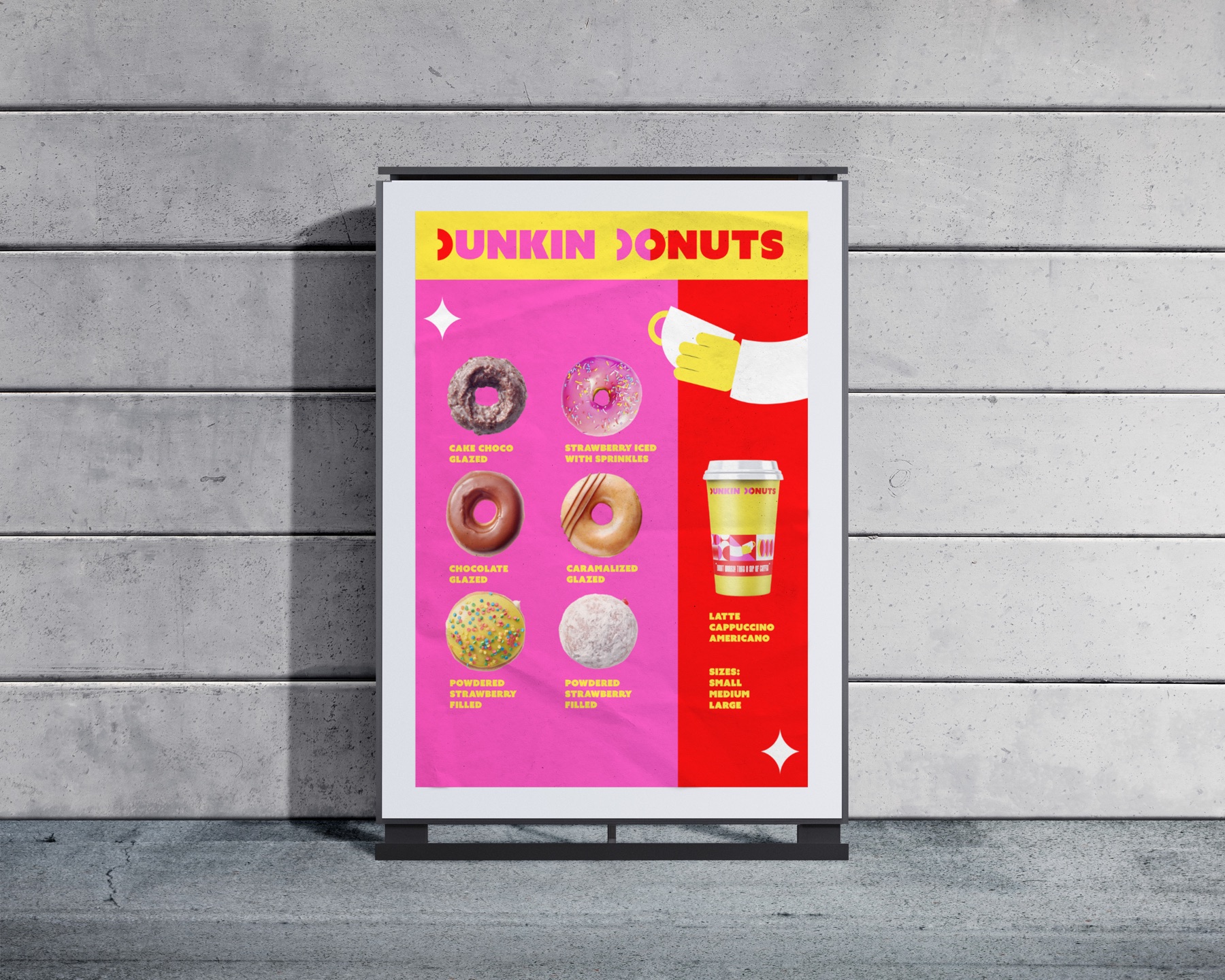 Menu board