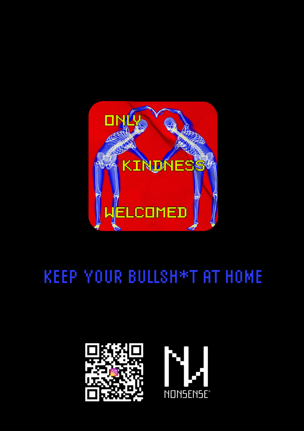 Keep your bullsh*t at home